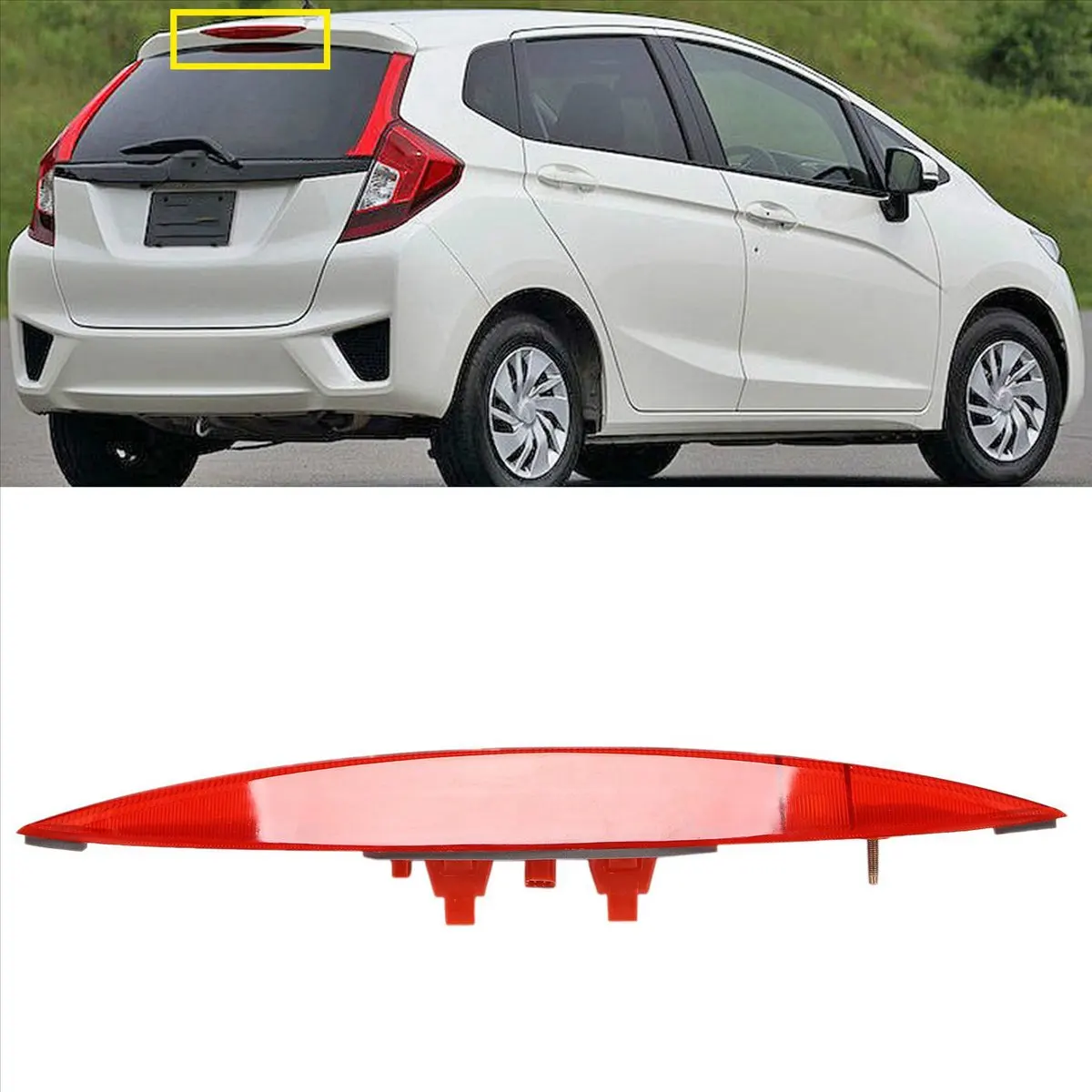 جديد 3X الخلفية اضافية ضوء الفرامل مصباح لهوندا صالح جاز 2014 2015 - 2019 عالية إضافية 3Rd الثالث ضوء الفرامل وقف مصباح