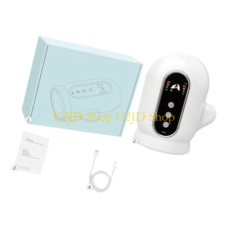 U2JD Cordless Hand Massagers,Shiatsu Massage Machine Pressure Point Therapy Women Men