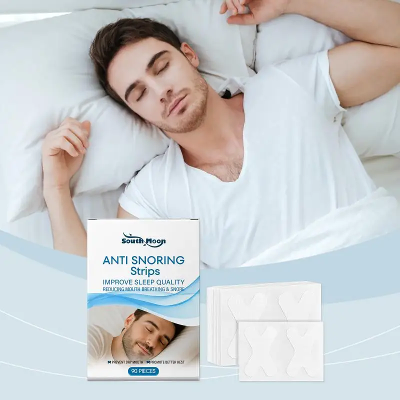 Anti Snoring Mouth Tape For Better Nose Breathing Stop Snore Apnea Prevent Dry Mouth Sleeping Improvement Snoring Relief Strip