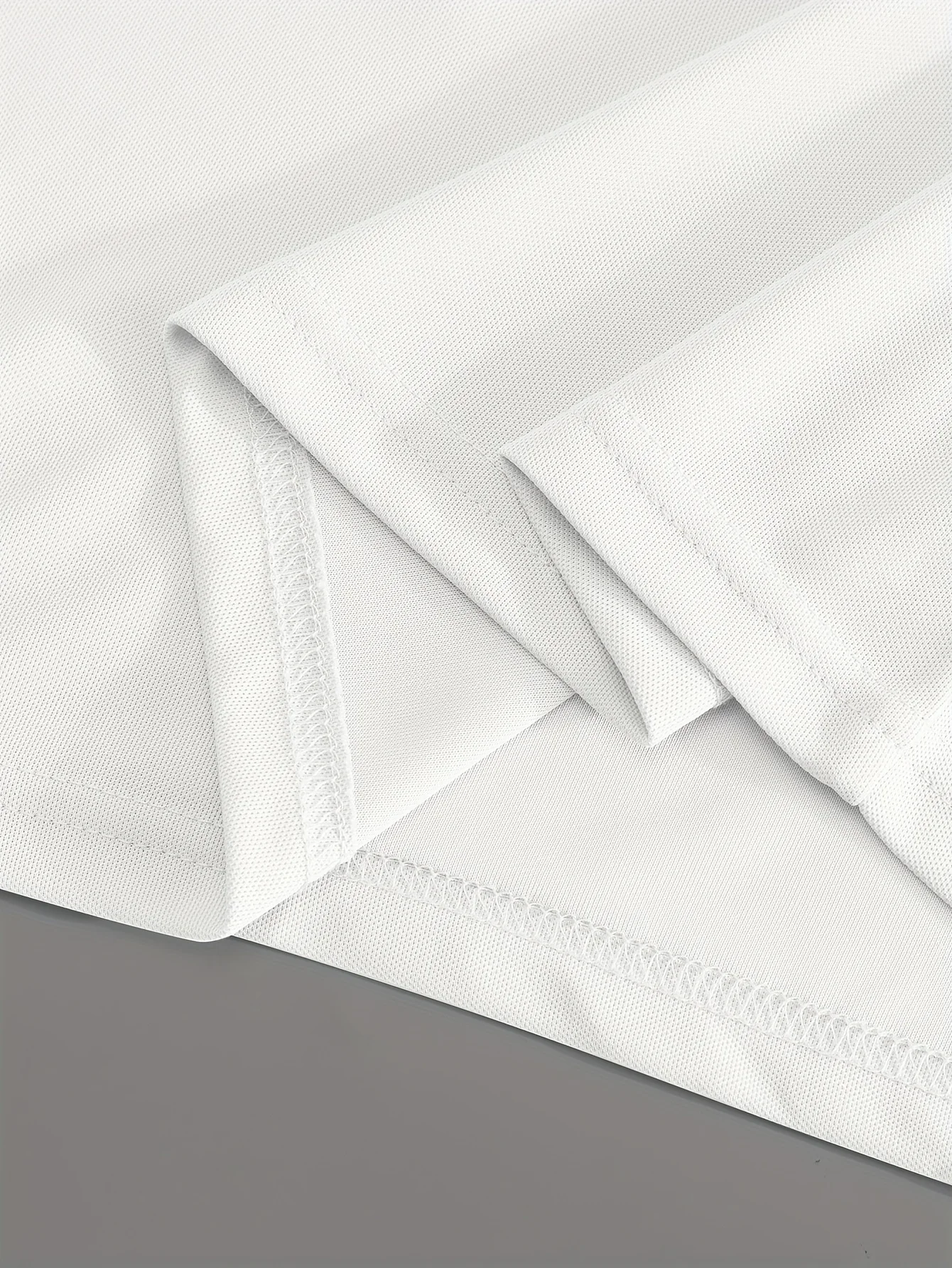 1 Stück Herren Sommer Bequemes Freizeitoberteil, modisches, klassisches, einfaches Business-Casual-Poloshirt mit Knöpfen T-Shirt für Herren – Detail 1