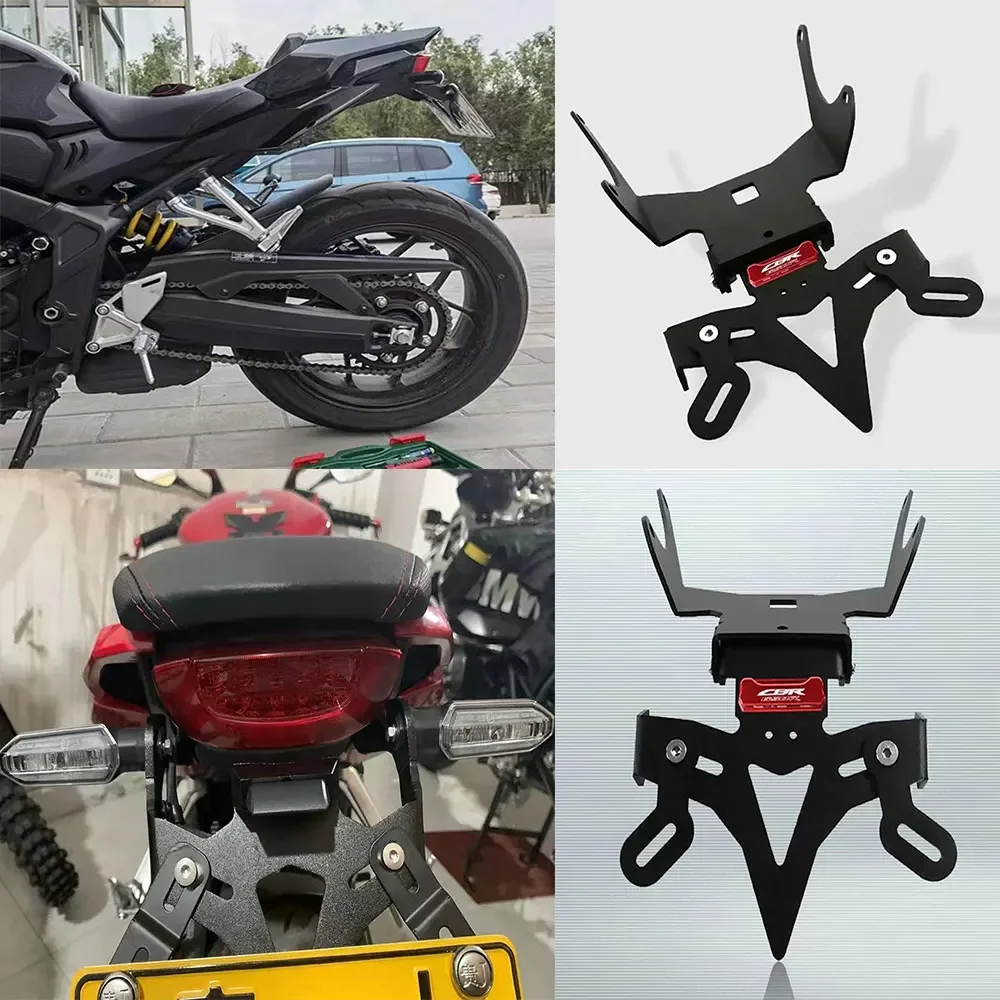 

For Honda CBR650R CB650R 2021 2022 2023 Motorcycle License Plate Holder Accessories Tail Tidy Fender Eliminator