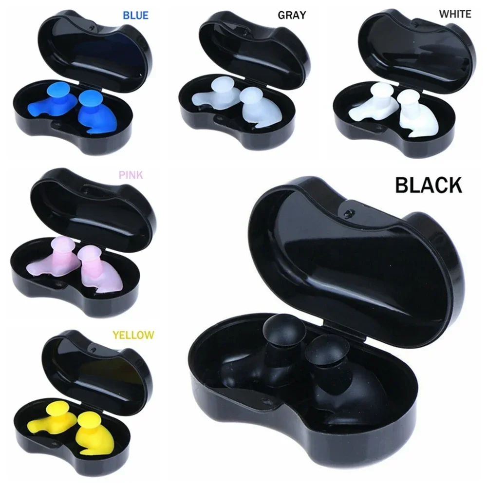 Environmental Soft Silicone Ear Plugs Ear Protection Dust-Proof Reusable Professional Music Earplugs Noise Reduction For Sleep
