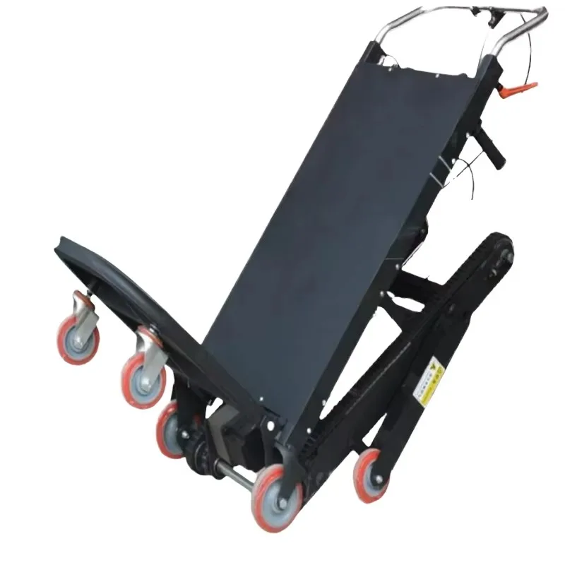 Electric ladder machine, trolley, forklift for transportation