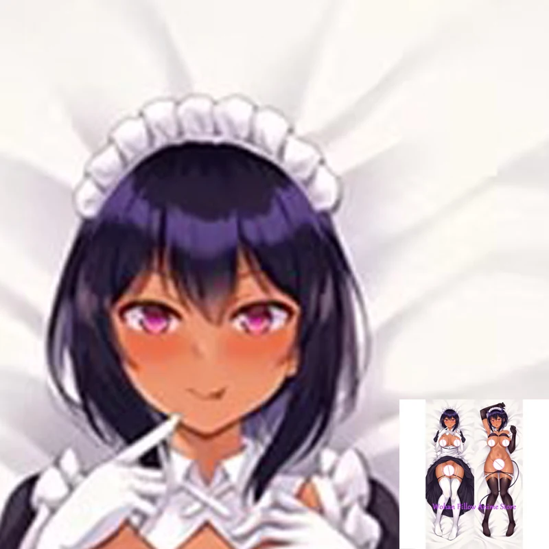 

Dakimakura Anime Pillow Cover Lillith Double Sided Print Life-size Halloween Christmas Decoration