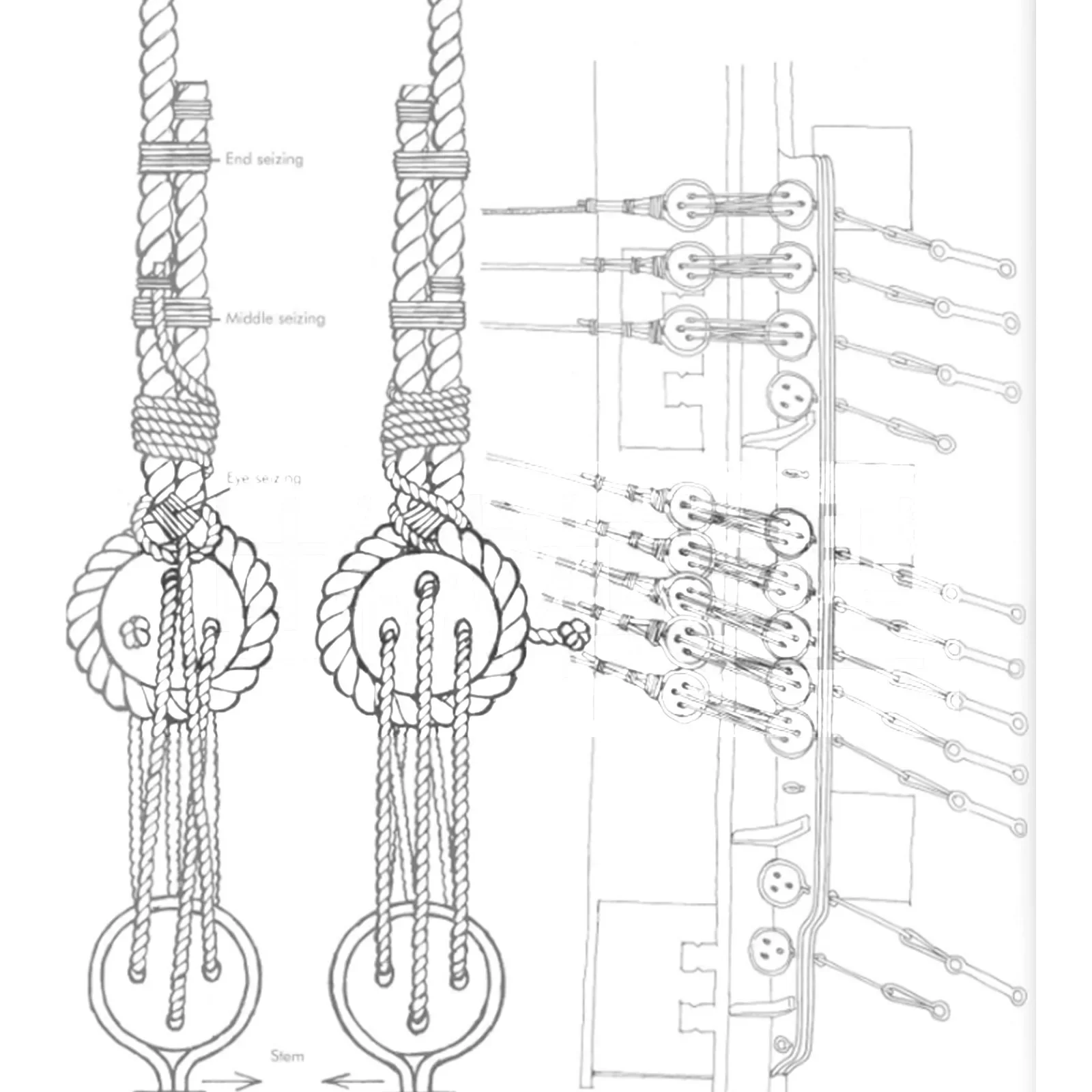 Blocos de polia deadeye 4/5/6/7/8mm modelo de madeira acessórios de navio-20 pces/packet