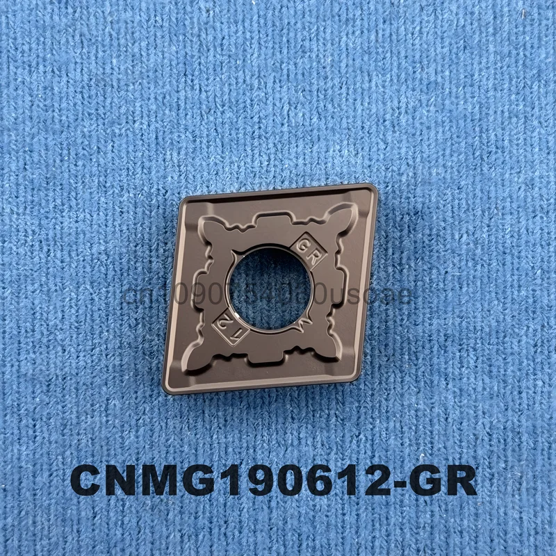 

10PCS CNMG190612 Carbide Insert External Turning Tool High Quality CNMG 190612-GR Lathe Blade Outer Round Cutter