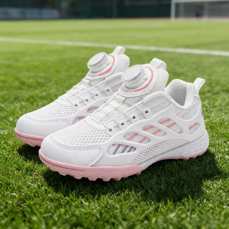 

Children's Football Shoes For Men Society Cleats Grass Training Original Sneaker Indoor Non Slip Ultralight Football Field Boots