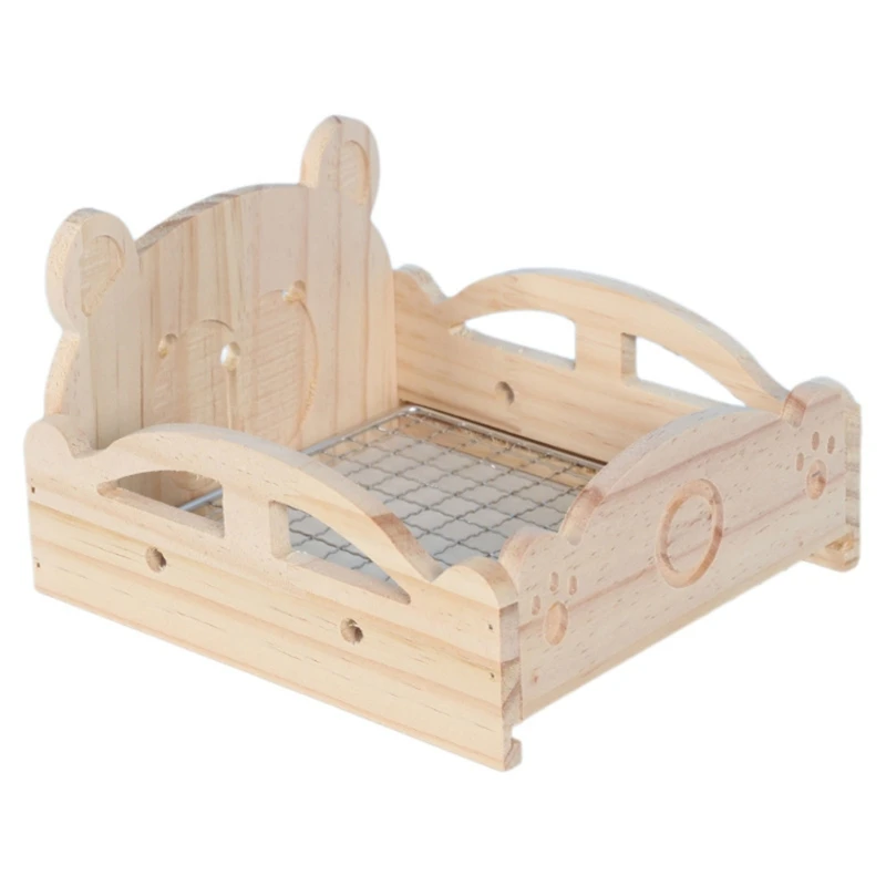Small 16 5 Centimeter Long Bird Rest Promoting Natural Behavior Through Engaging Form 3XUF