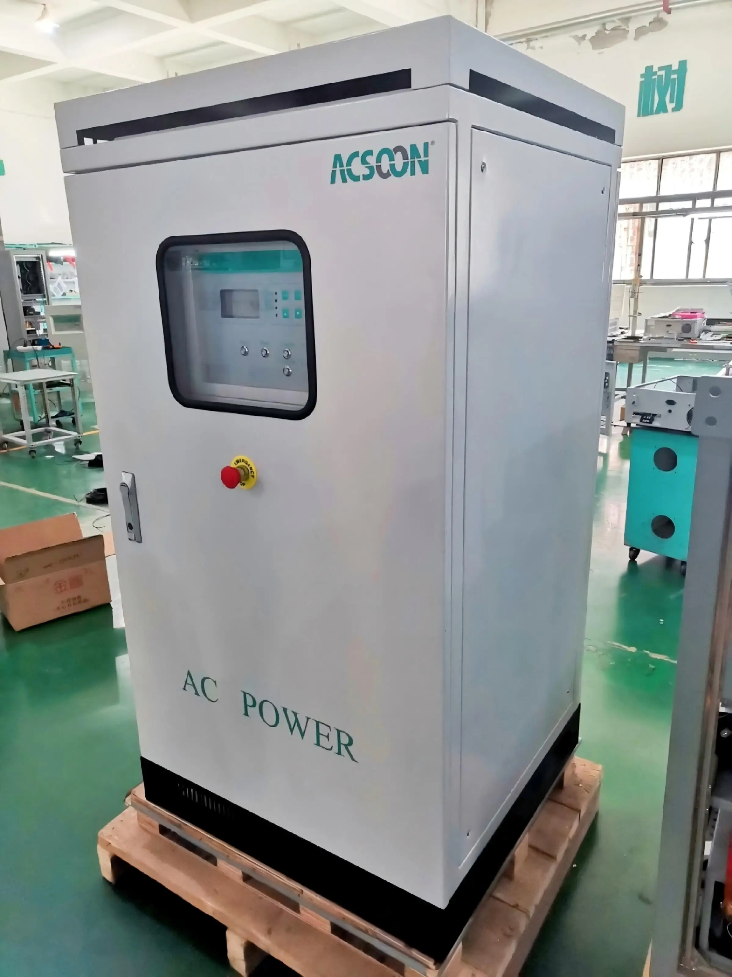 ACSOON GPU400 90kVA 200V 400HZ Outdoor IP54 Use For Aircraft Daily Test And Maintenance Overall Efficiency 93%