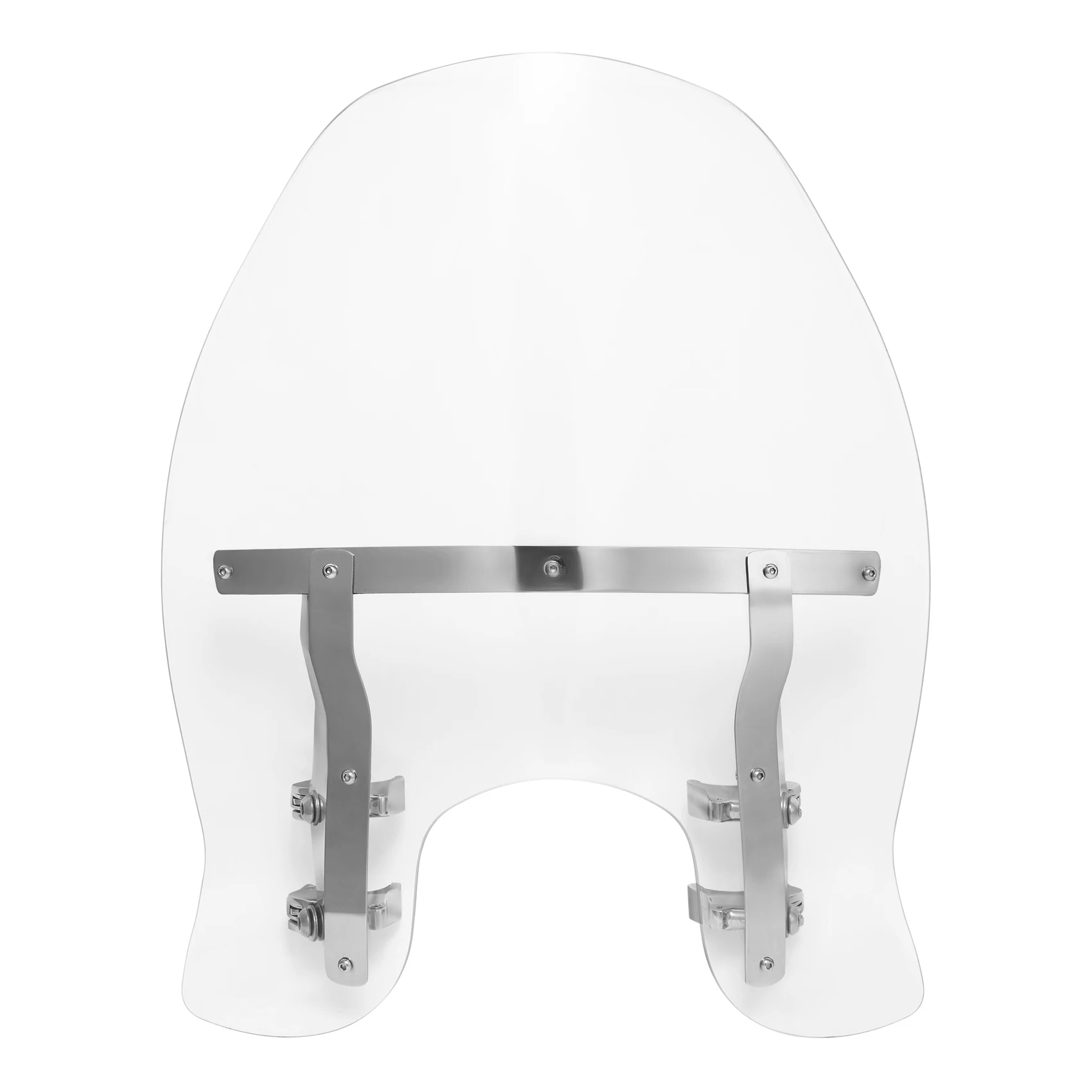 Windscreen Windshield w/ Clamps Mount For Harley Street Bob 114 FXBBS 2021-2023 Softail Standard FXST 2020 Dyna Low Rider 2006