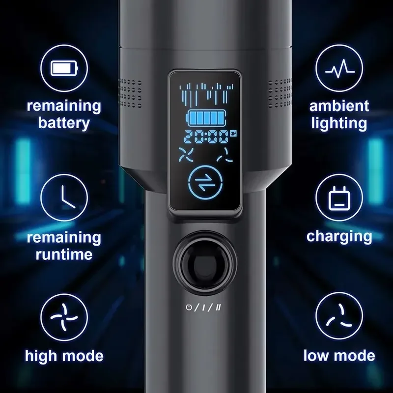 H2 Mini Cordless Handheld Vacuum Cleaner Small Electric Battery-Powered for Sofa Desk Keyboard Cleaning Dry Use for RV