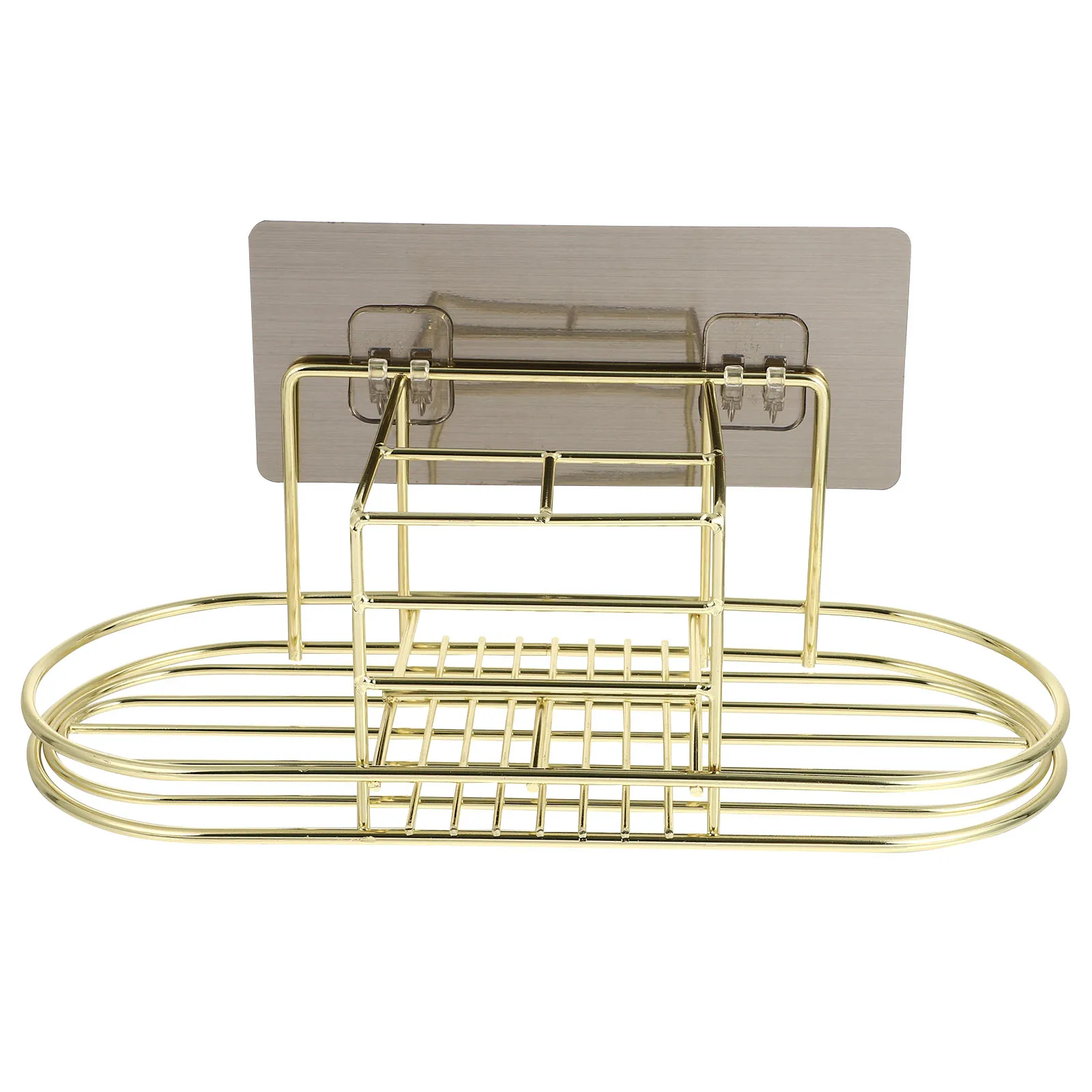 

Stainless Steel Toothbrush Holder Stand For Bathrooms Storage Rack Water Resistant Moisture Proof Space Saving Organizer