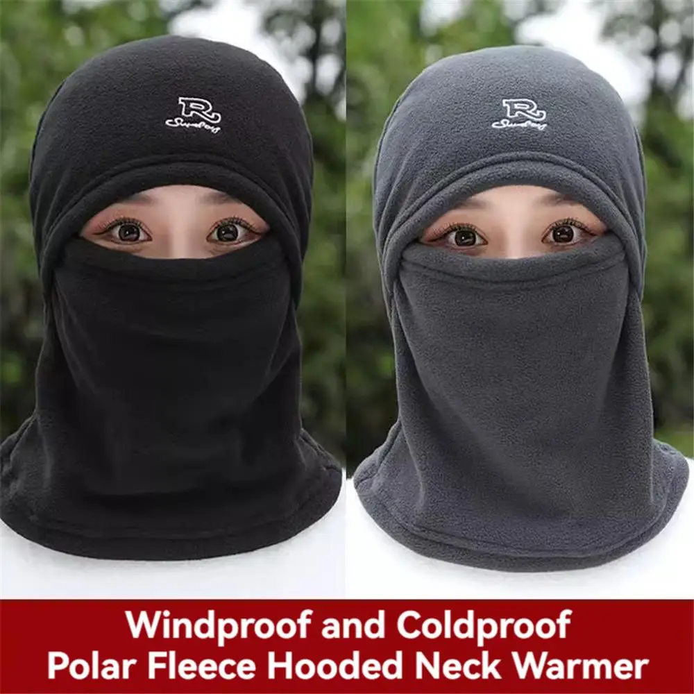 Gorro de pasamontañas Polar impermeable para ciclismo, esquí, cubierta térmica para la cara para clima frío, gorro calentador de cuello