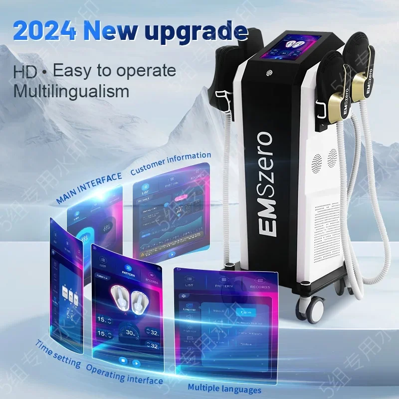 

2024 EMS Zero Nova Neo professional body shaping machine, EMS Zero Pro Ultra RF machine, used for weight loss and muscle stimula