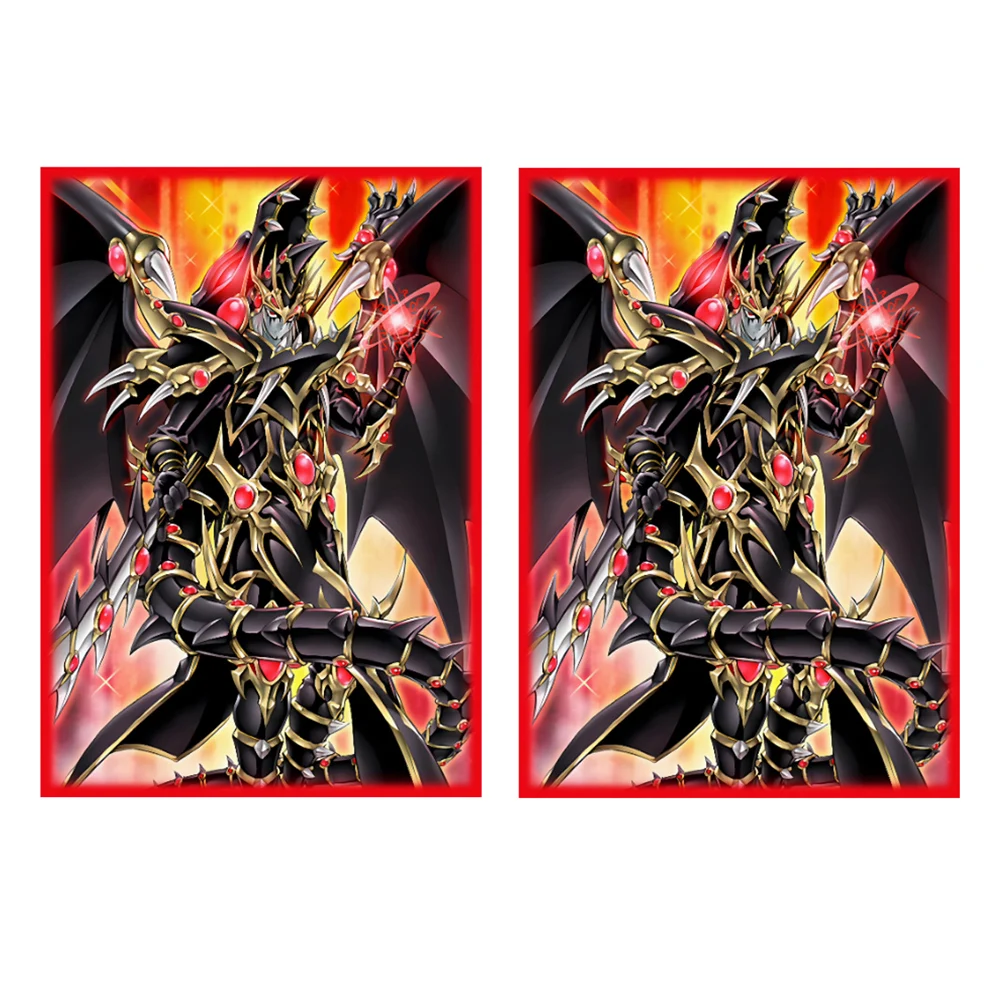 63x90mm 50PCS laser Holographic Anime Card Sleeves Trading Card Sleeves Japanese Size Card Protector for YGO Game Cards