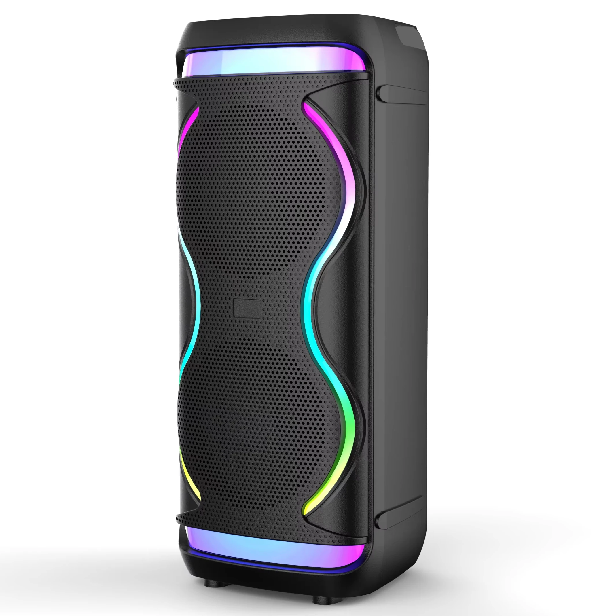 

Portable Speaker with RGB Light Emitting Diode 2000-3000 mAh Battery, Full Range Speaker for Parties