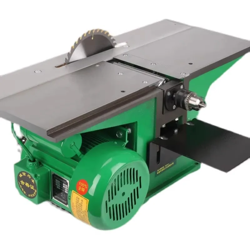 150A 1500W المسوي الكهربائي النجارة الجدول المسوي المنشار الحفر ثلاثة في واحد المسوي