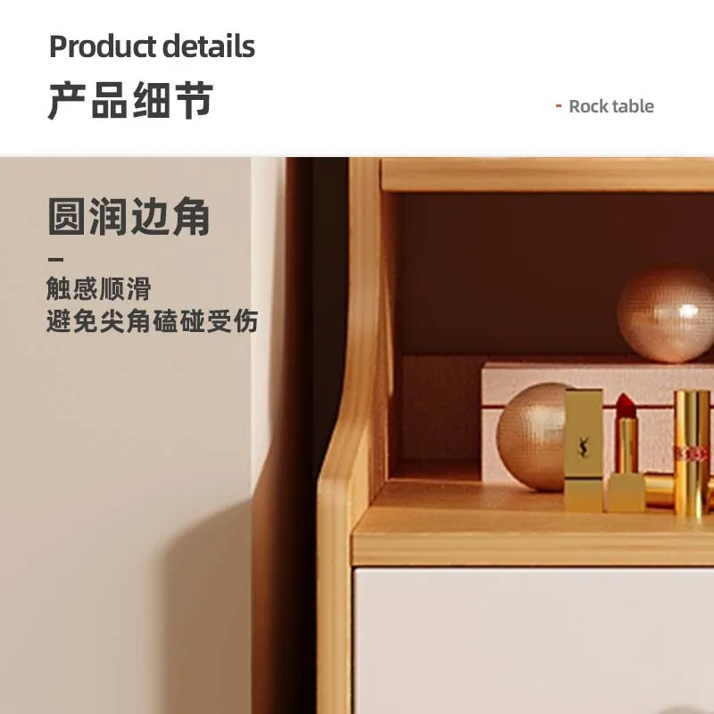 bedside table bedside bedside household bedroom exquisite simple rack storage cabinet side cabinet chest cabinet new