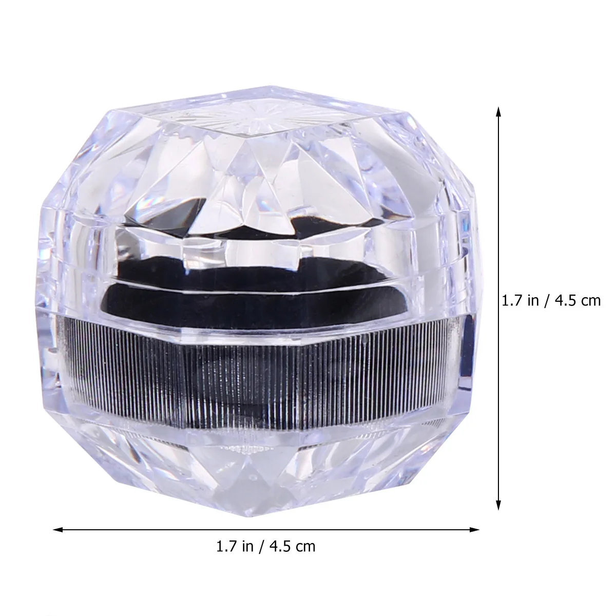 Delicate Ring Box Black Jewelry Packaging Organizer Unique Shape Design for Earrings Necklace Engagement Wedding Gifts