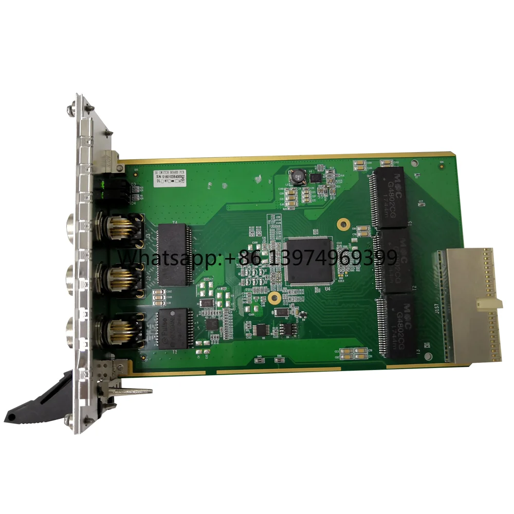 Customized Gigabit 8 Port 10/100/1000M CPCI M12 Managed  Railway  Ethernet Switch