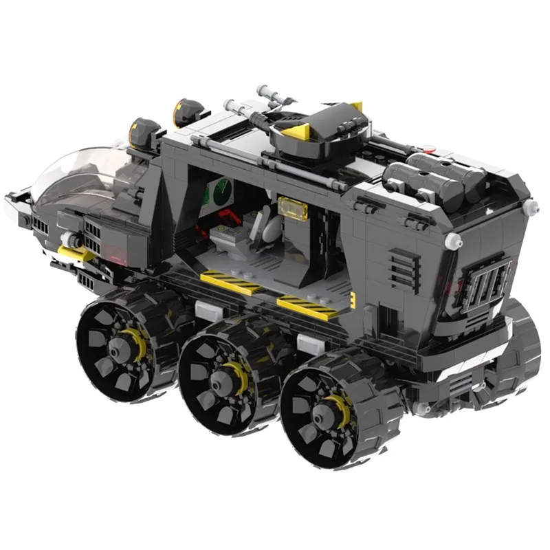 Moc Building Block Modello Blacktron Mobile Command Center Tecnologia modulare Building Blocks Festival Regalo Giocattolo per bambini Set fai da te