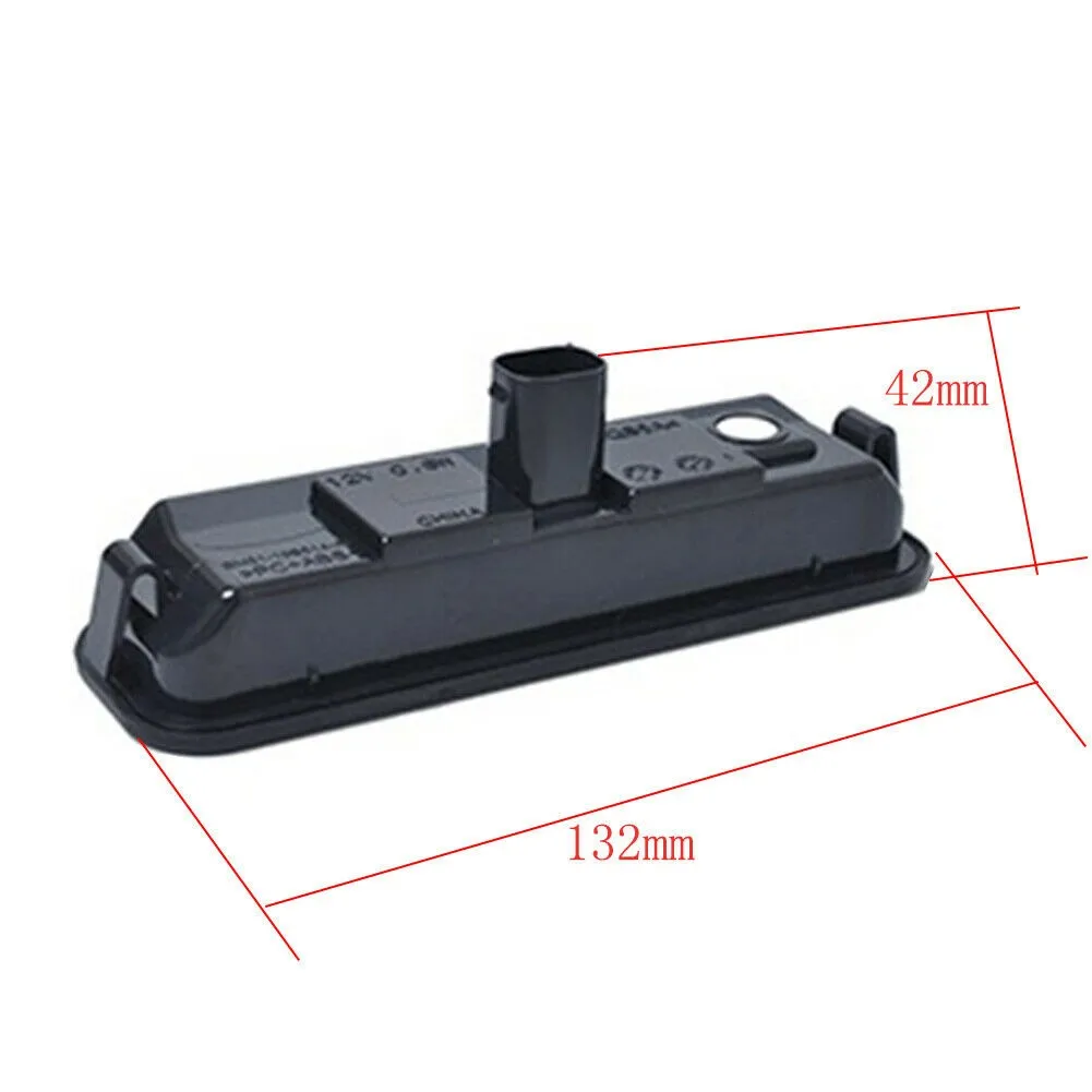 1Pcs License Plate LED Light W/ Switch Button Replacement For Ford Focus For M3 BM51-19B514-AE Car Original Accessories