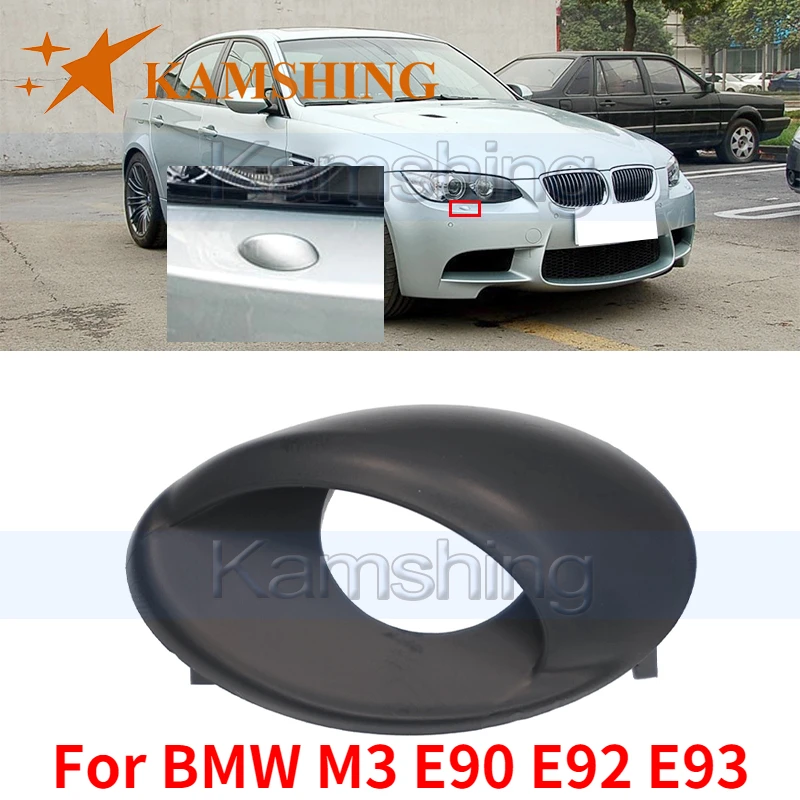 

Kamshing для BMW M3 E90 E92 E93 передний бампер фар крышка разбрызгиванием воды сопла фара шайба чистящий спрей Кепки