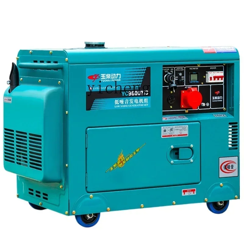 مولد ديزل طاقة TQH كيلووات مرحلة واحدة منزلية صغيرة من النحاس بالكامل #2