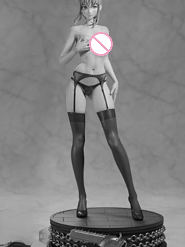 1/24 Scale 75mm Height Resin Model Kit Sexy underwear girl Nsfw Two versions Unassembled Unpainted 3D printing toy 801