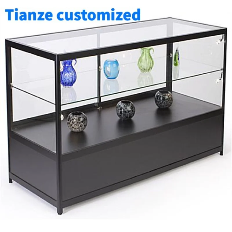 

（customized）High Quality Glass Display Showcase ExtraDisplay Show Modern Lighted Glass Display Cabinet Retail S