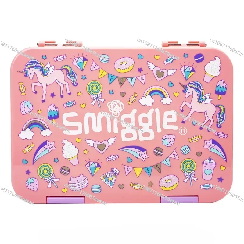 Genuine Australia Smiggle Mermaid Meal Box Food Grade Lunch Box Spring And Autumn Picnic Lunch Box Gift