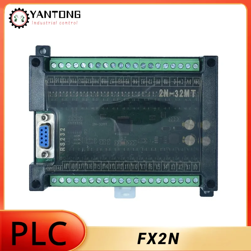 

PLC Programmable Logic Controller Lndustrial Board Fx2n-10/14/20/24/32/mr/mt Serial Programmable Simple 2-channel Analog Input