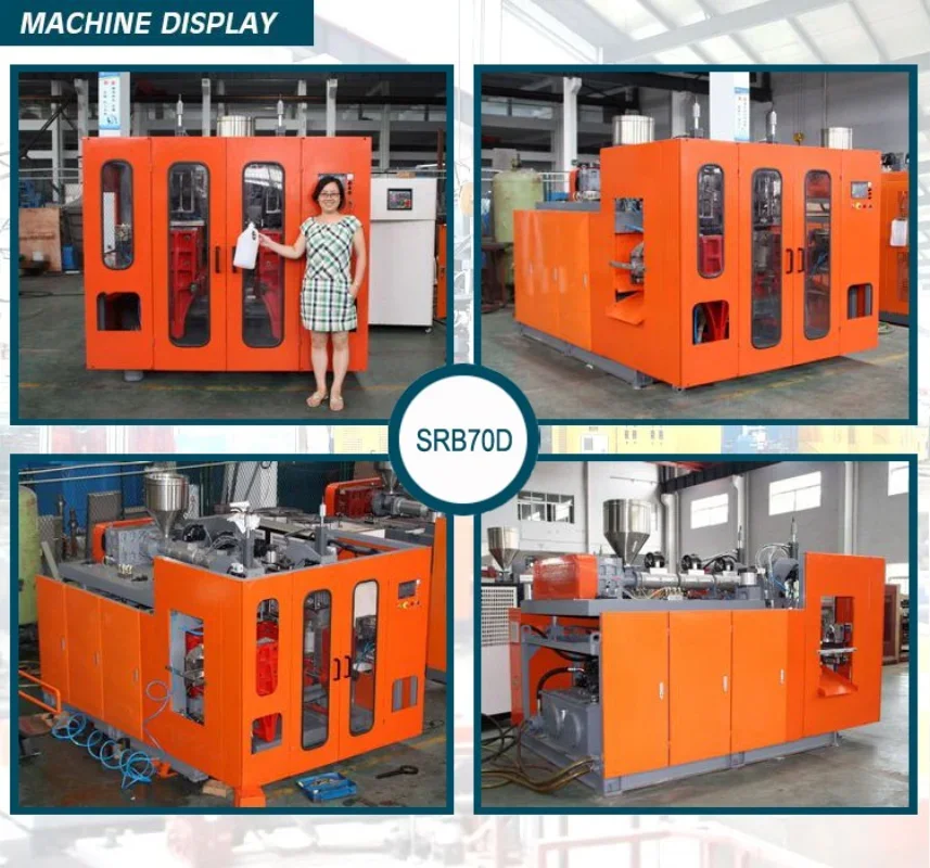 1L Hdpe Bottle Blow Molding Machine To Make Bottle Plastic 500ml Pe Pp Bottle Blowing Machine