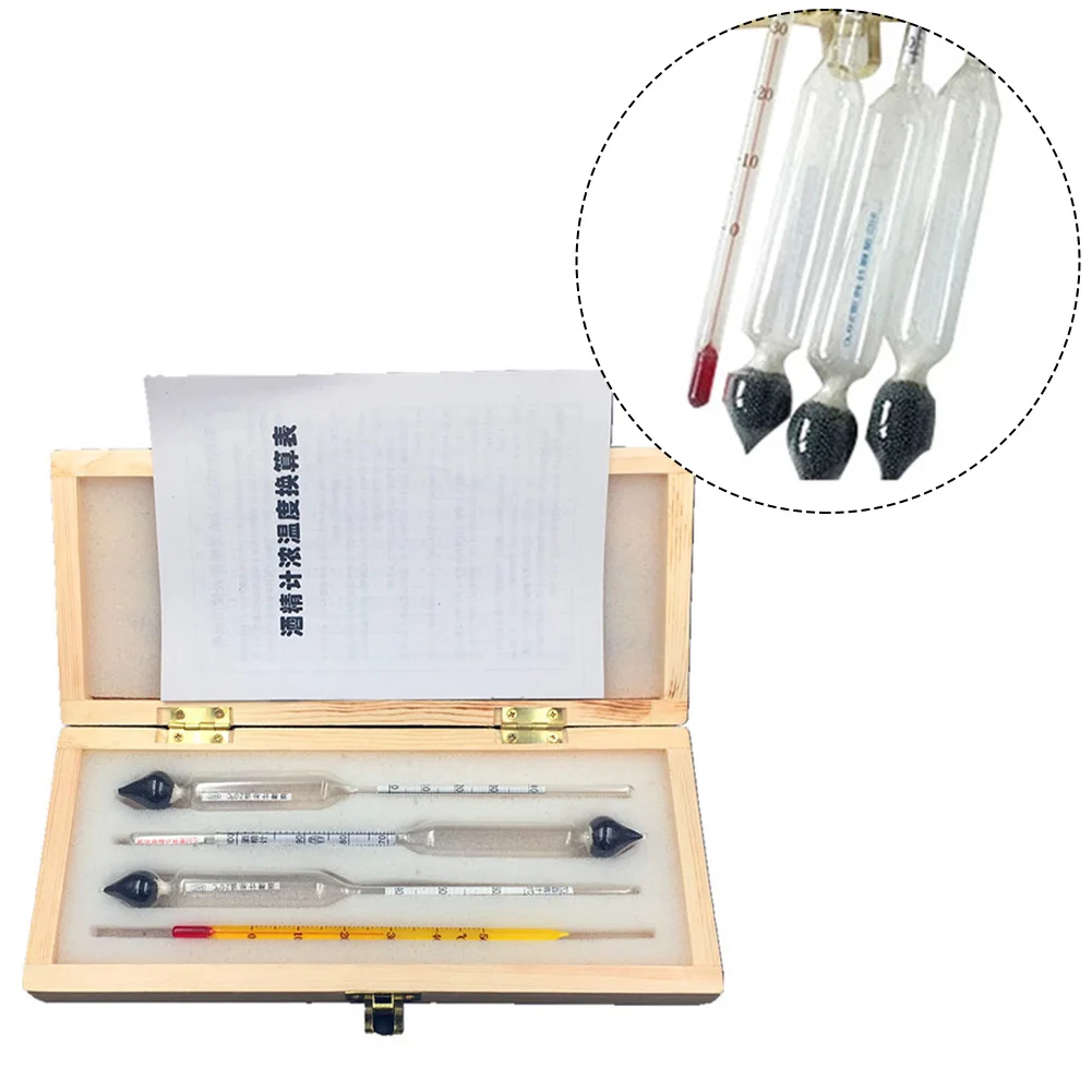 Tools Alcohol Meter Set 1 Pack Accessories Glass Kits Parts Three Branch Set Metal Detector Accessories High Quality Nice