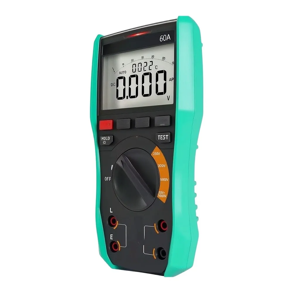Digital Multimeter Insulation Resistance Tester 1000V Megohmmeter Multimeter Voltmeter LCD Display AC/DC Voltage Tester Tools