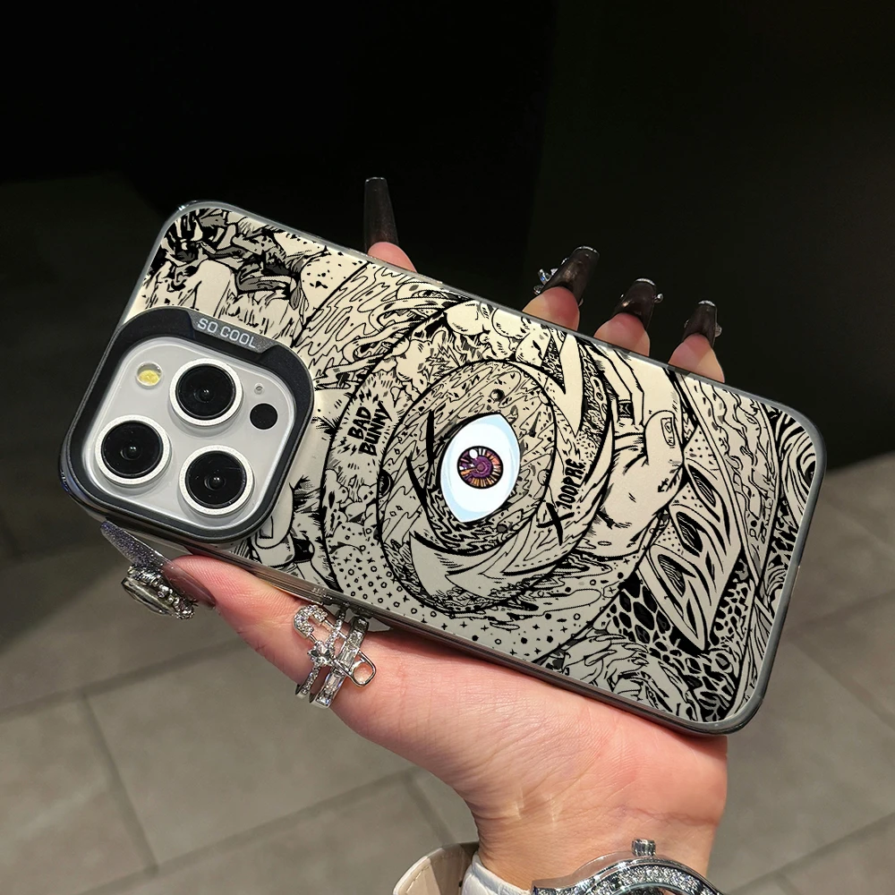 Bad Bunnys X100pre Phone Case for Xiaomi Redmi 14C 13C 12C 10C 9C Note 14 13 12 11 10 9 8 S Pro Plus 4G 5G Silver Hard Cover
