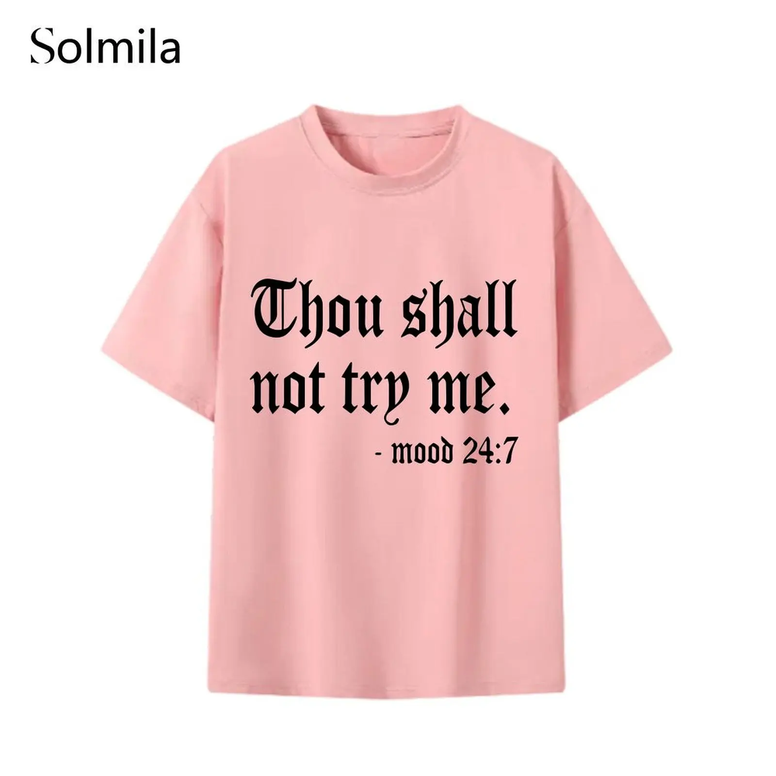 

Everyday Casual Summer T Shirt Korean Print T Slim Fit Design Stylish Appearance Comfortable Fabric Lightweight Material