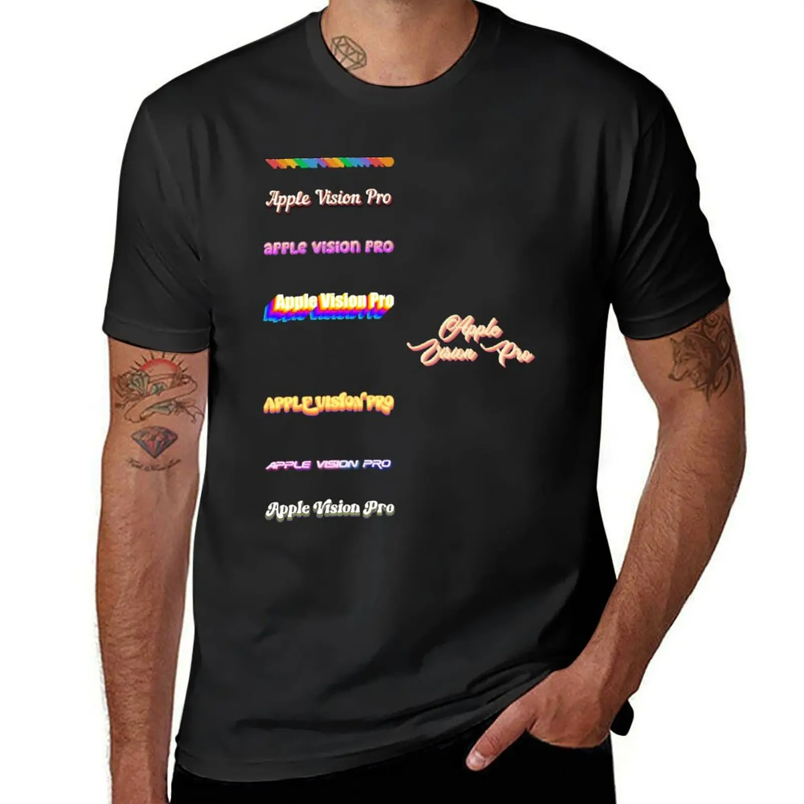 Apple Vision Pro PACK T-Shirt kawaii clothes Blouse aesthetic clothes sweat shirts, men