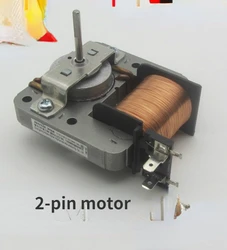 La ventola di raffreddamento del forno a microonde si adatta al motore del motore della ventola di raffreddamento a 2 pin Midea accessori del motore del forno a microonde universale