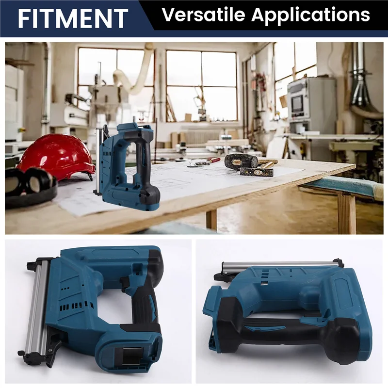ABJY-422J 네일건 건축 장식용 못총 가구 제작 도구 잠금 스위치 포함 18V 배터리용