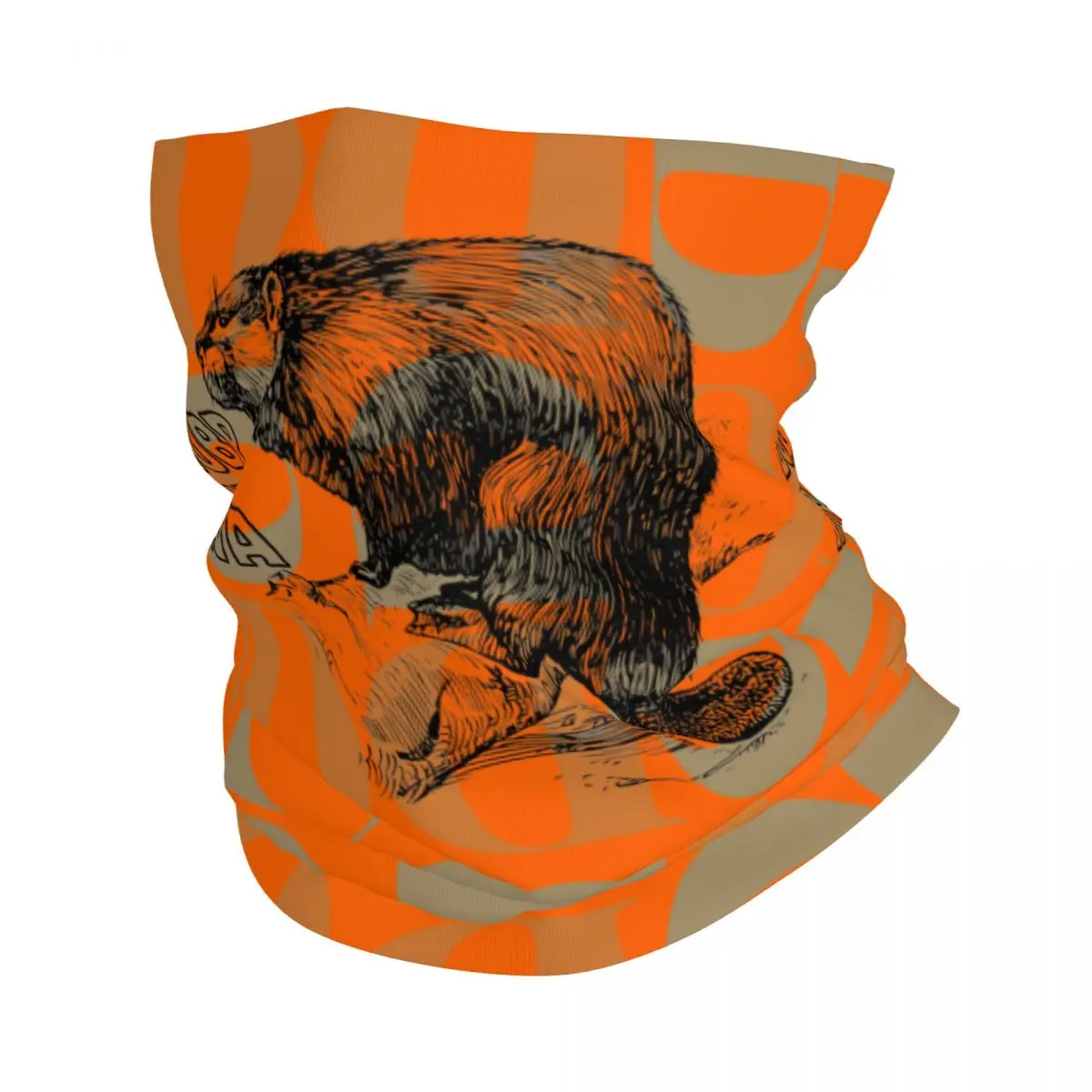 Fantastic Bandana Neck Gaiter Motorcycle Club Bobr Kunwa Funny Beaver Wrap Scarf Running Unisex Adult Washable