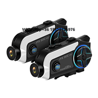 2 Pieces Fx30c Pro Moto Motorcycle Fodsport Helmet Wireless Headset With Motorcycle Helmet bluetooth Intercom