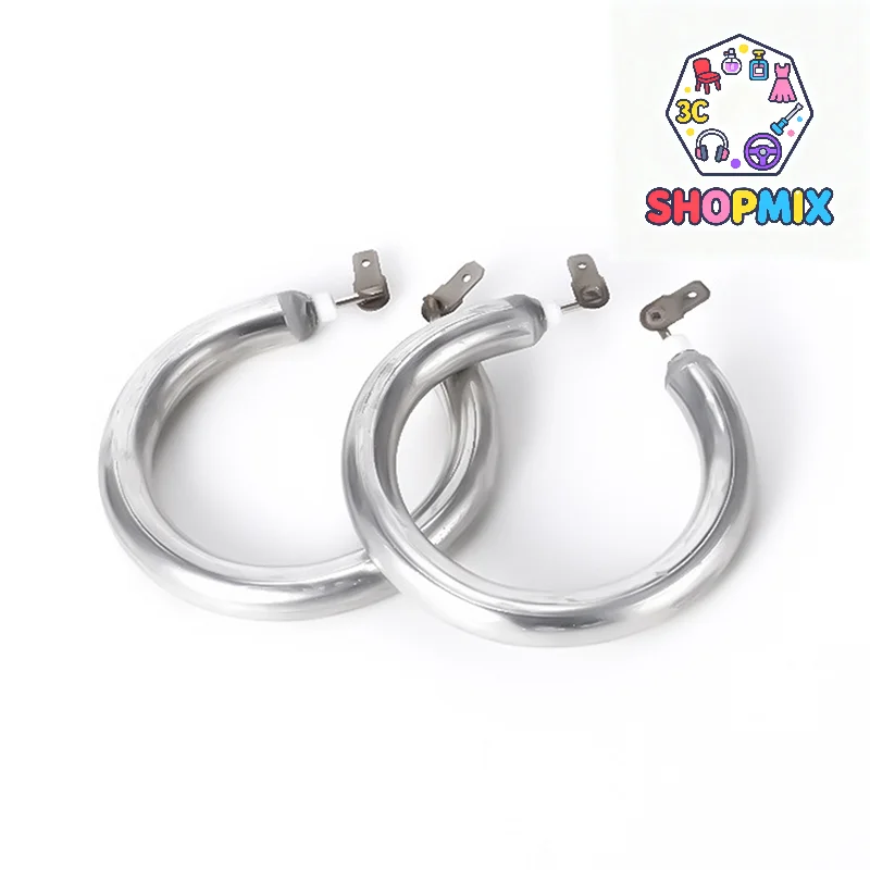 1-10pcs Coffee Maker Heating Tube Element Heat Pipe Coffee Machine Heater Hot Water Rod Pump Espresso Machines Maker Accessory
