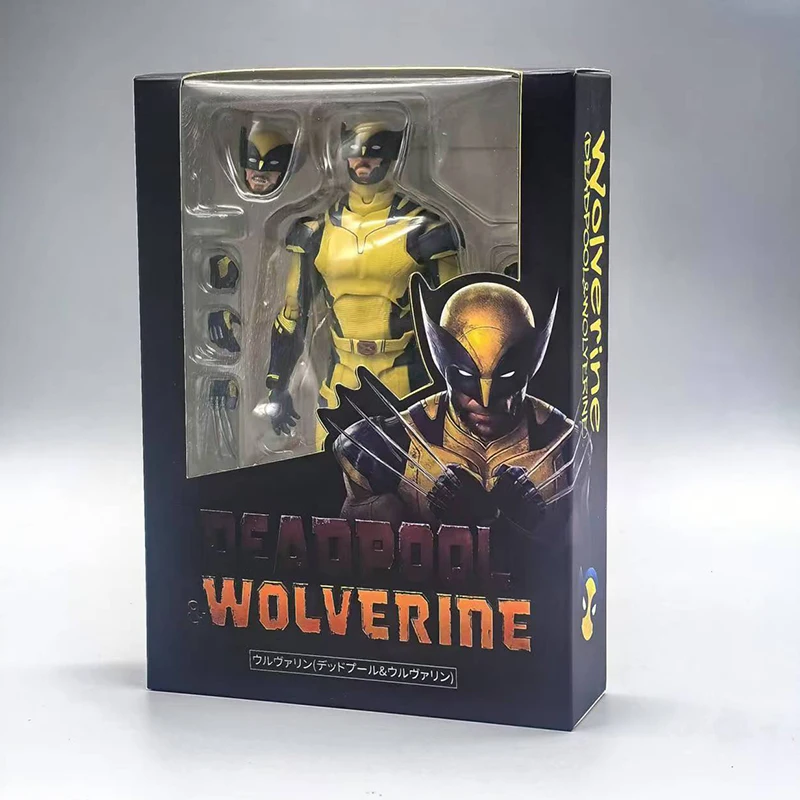 Shf Wolverine x-men figurine Deadpool Wade Winston Wilson figurines modèles de mobilité commune Collection enfants jouets cadeau