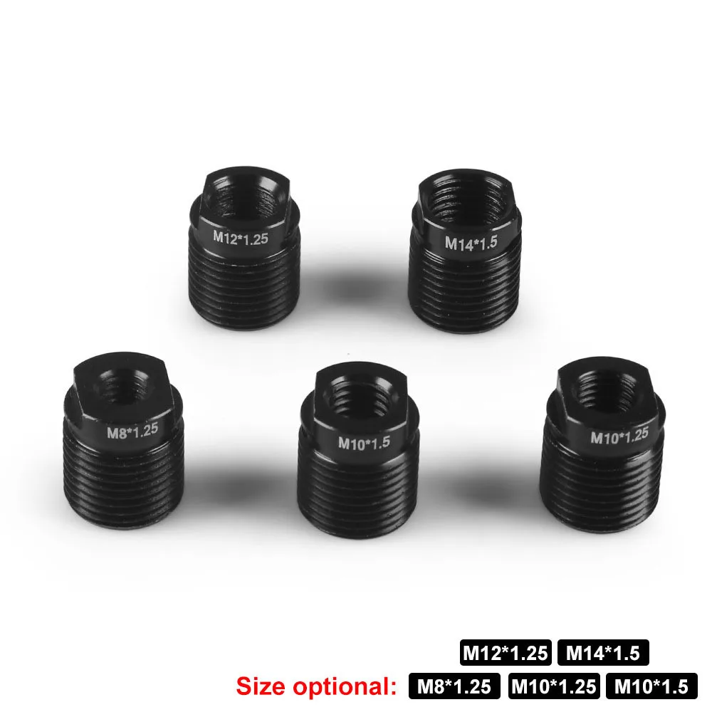 

Universal Car Knob Aluminum Alloy Car Shift Knob Adapter with Inside Thread M8*1.25 M10*1.25 M12*1.25 M14*1.5 M10*1.5