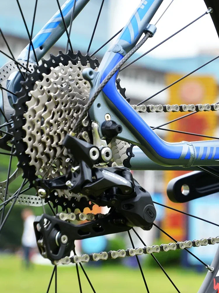 AliExpress NONE YBN Bike Chains MTB Mountain Road Bike Chians 11 Speed Hollow Bicycle Chain 116 Links Silver S11S with missinglink for m7000 XT