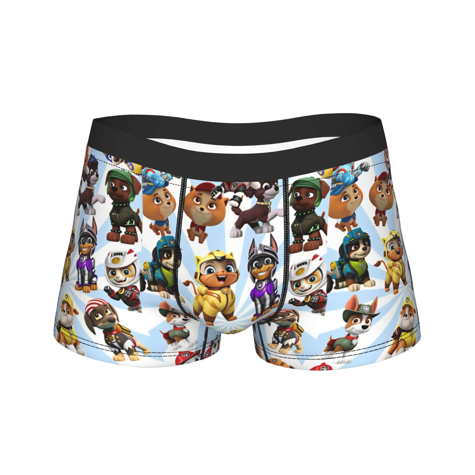Paw Dogs New Hero Characters Trunk  3D Pouch Underwear Hot Sale Customs Shorts Briefs Classic Men Underpants Big Size 2XL