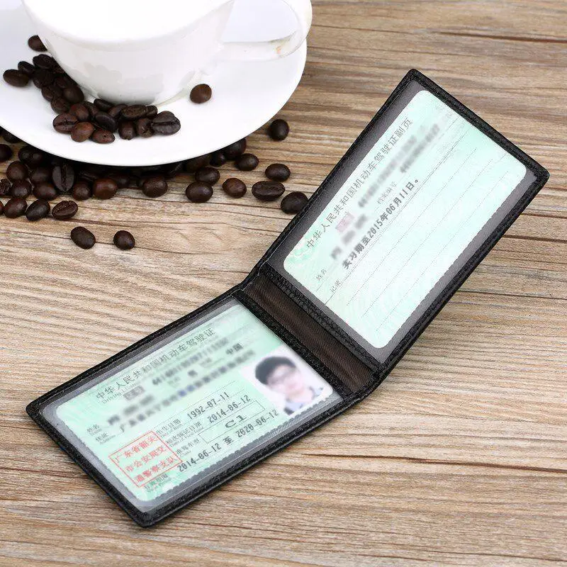 Ultra-Thin Cowhide Leather Driving License Cover for Men High-End Car Document Holder Women Card Bag Vehicle Driving License ...