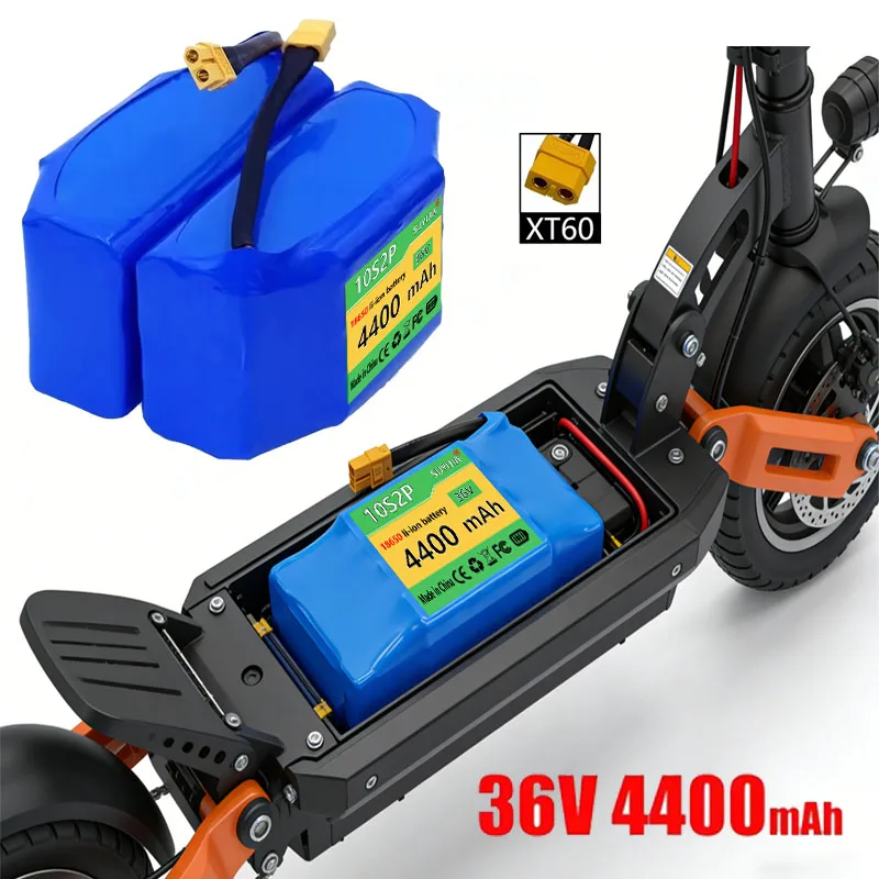36V 10S2P 4400mAh 36v Electric Scooter Battery Lithium-ion 18650 42v 18650 Battery Pack Self Balancing Electric Vehicle Battery