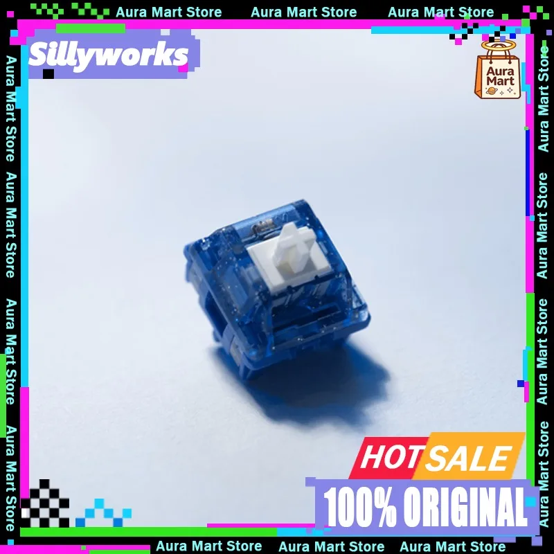 Sillyworks × HMX Wave Break Axis Waverider V2 Mechanical Keyboard MX Paragraph Axis